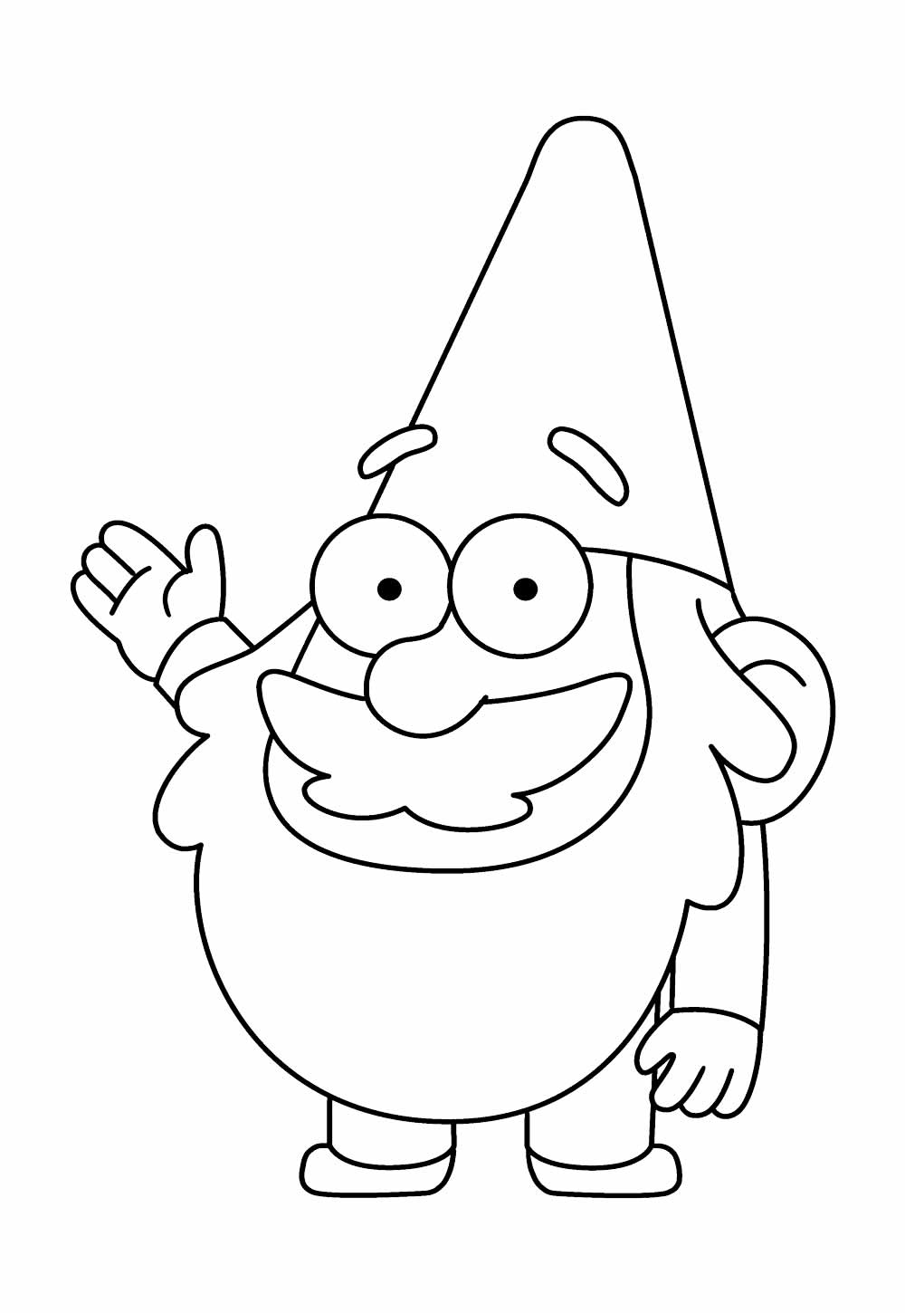 Desenho de Gravity Falls