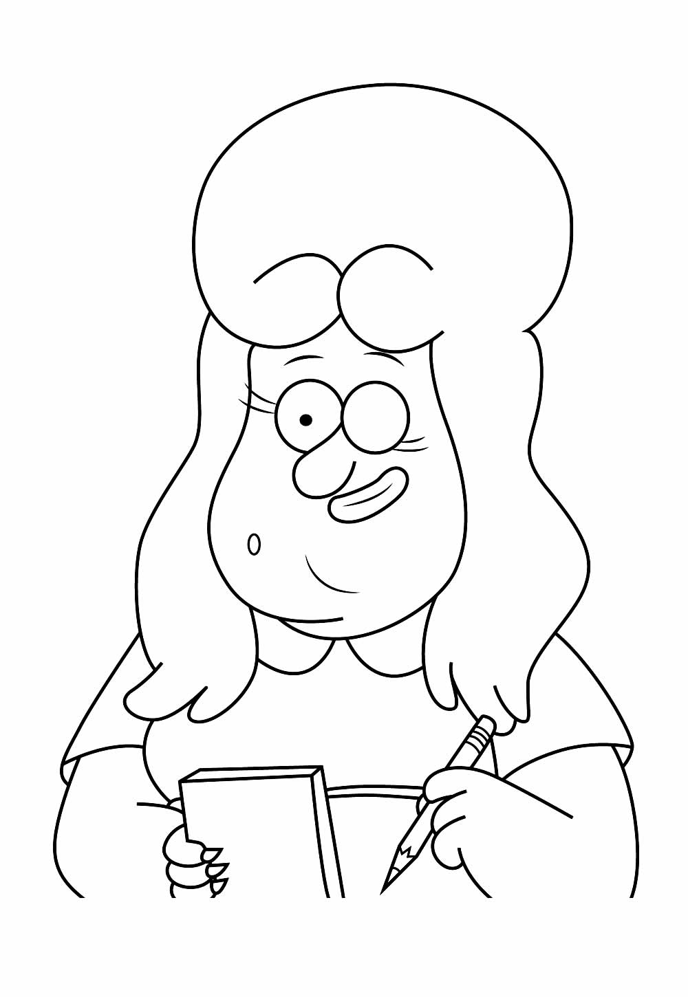 Desenhos Gravity Falls Colorir