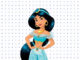 Desenhos de Jasmine para colorir