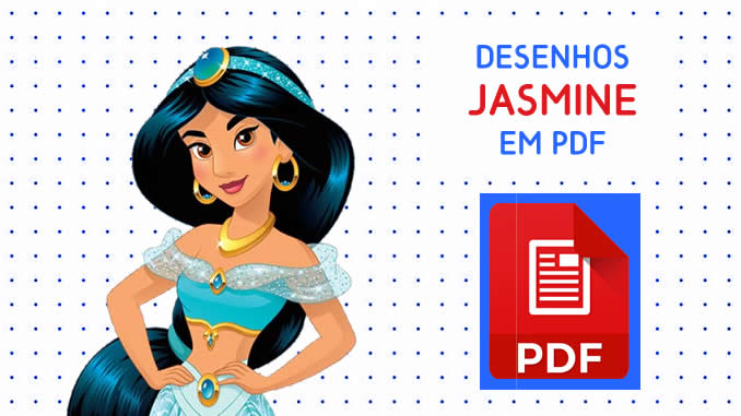 Desenhos de Jasmine em PDF