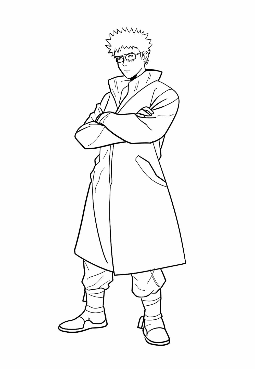 Jujutsu Kaisen para colorir