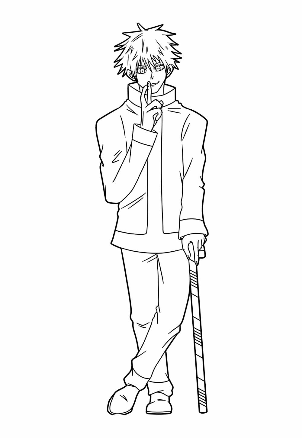 Jujutsu Kaisen para colorir