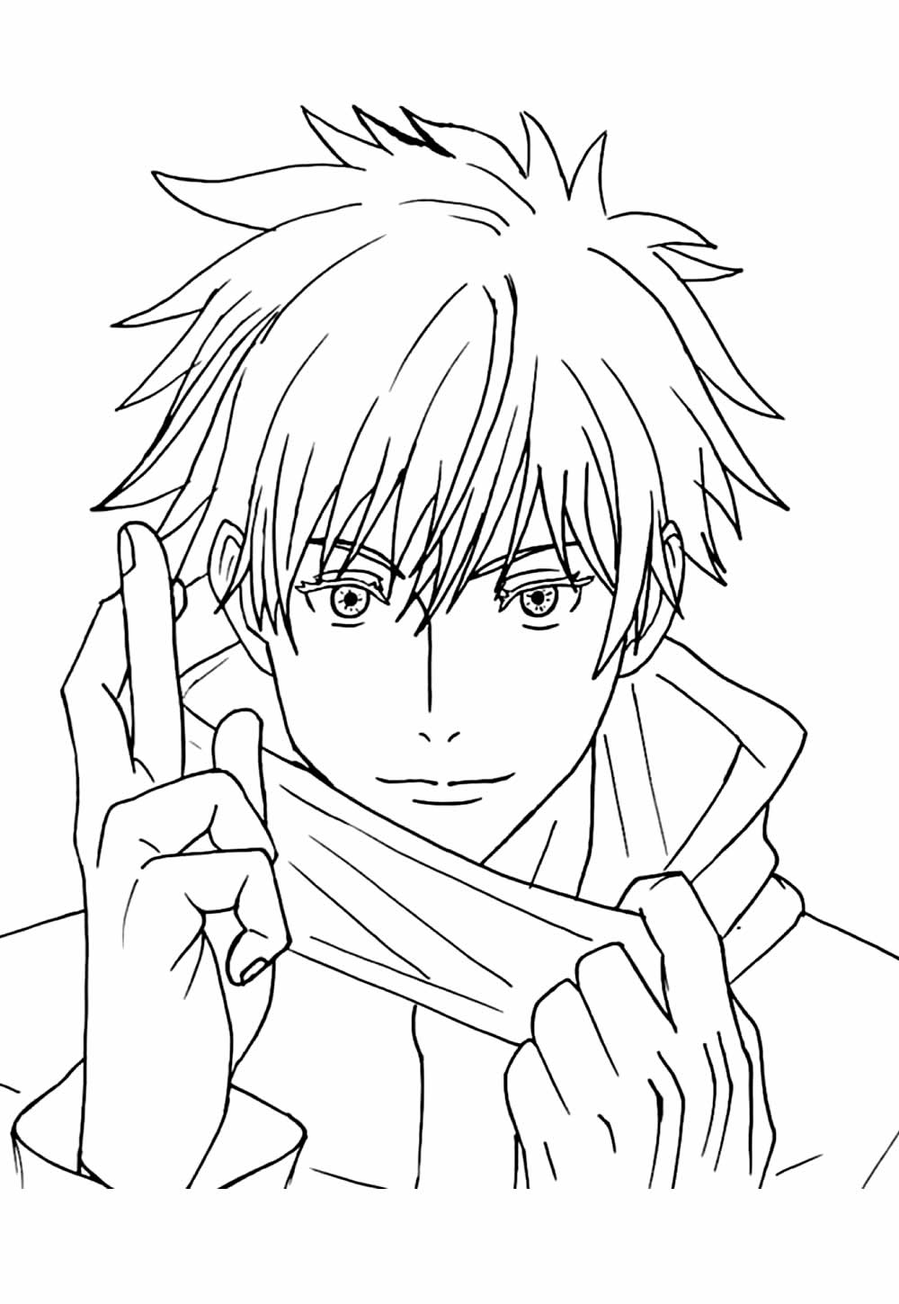 Desenhos Jujutsu Kaisen Colorir