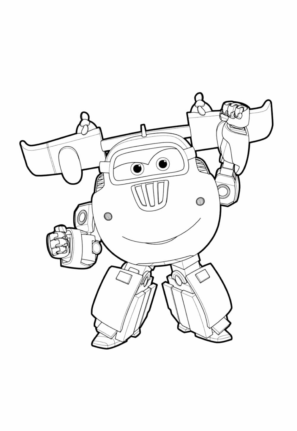 Super Wings para pintar