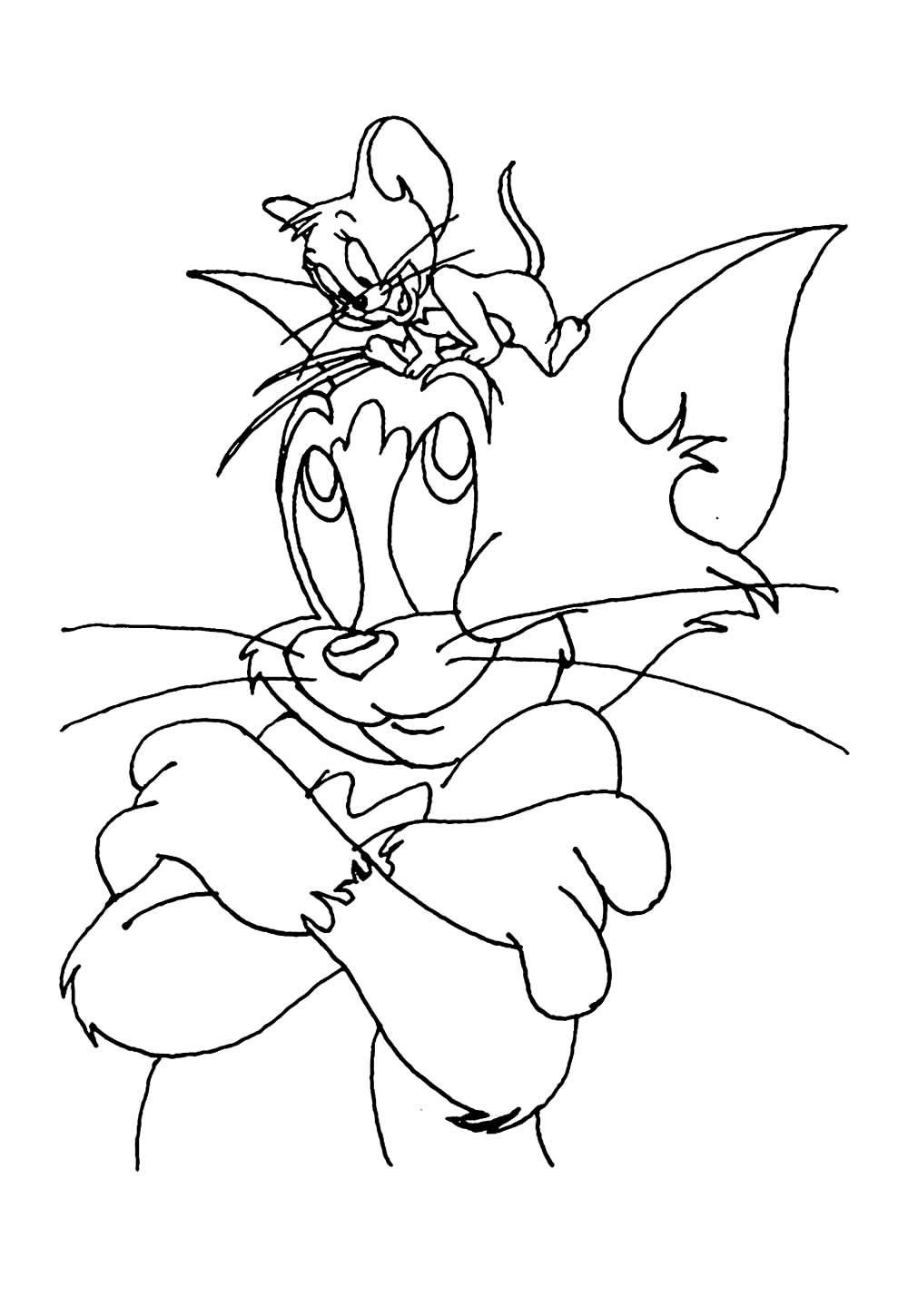 Desenho de Tom e Jerry