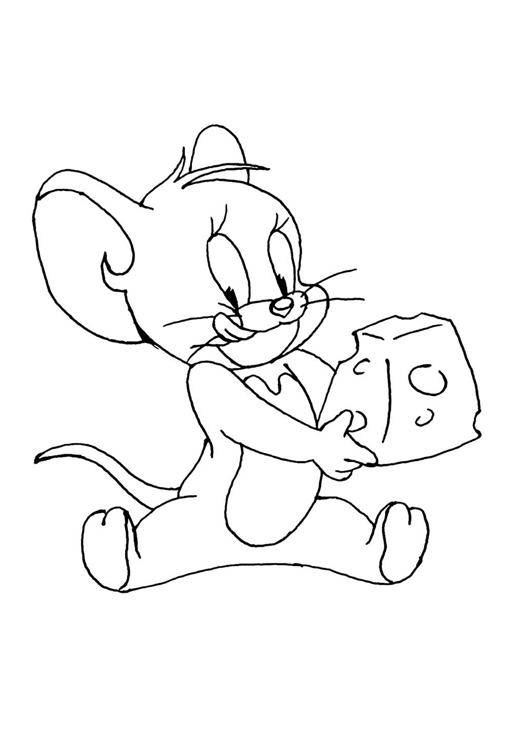 Desenhos de Jerry para colorir