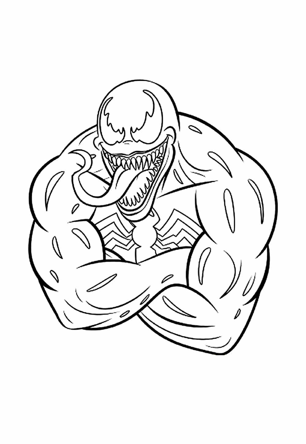 Desenho de Venom