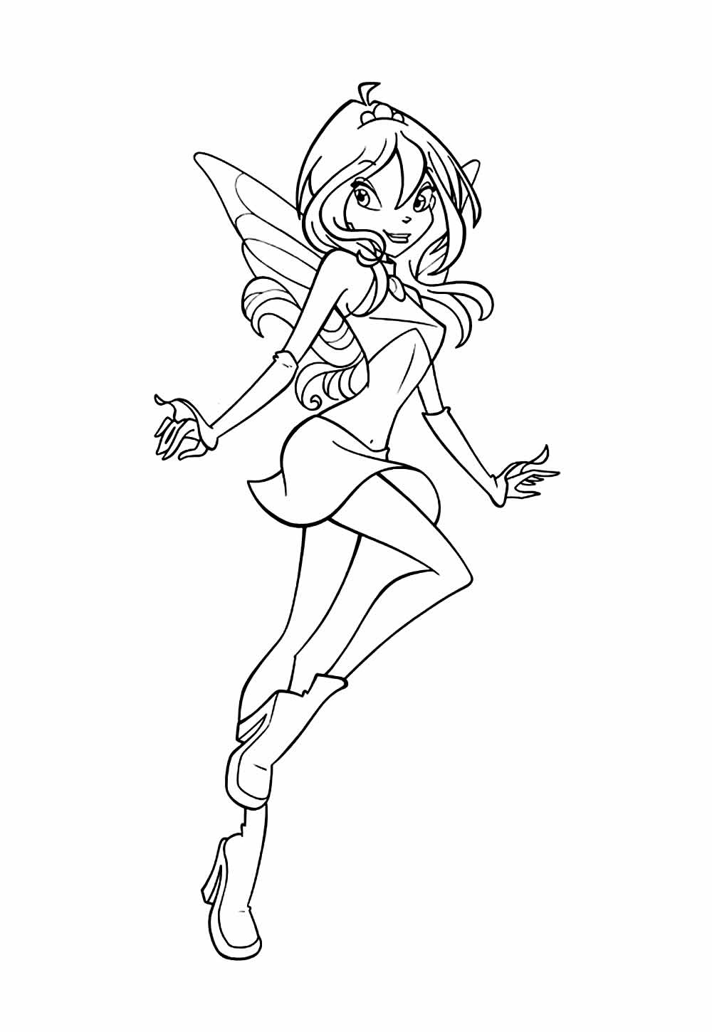 Desenho de Winx Club para colorir