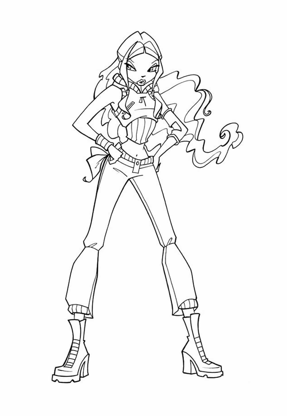 Desenhos de Winx Club para colorir