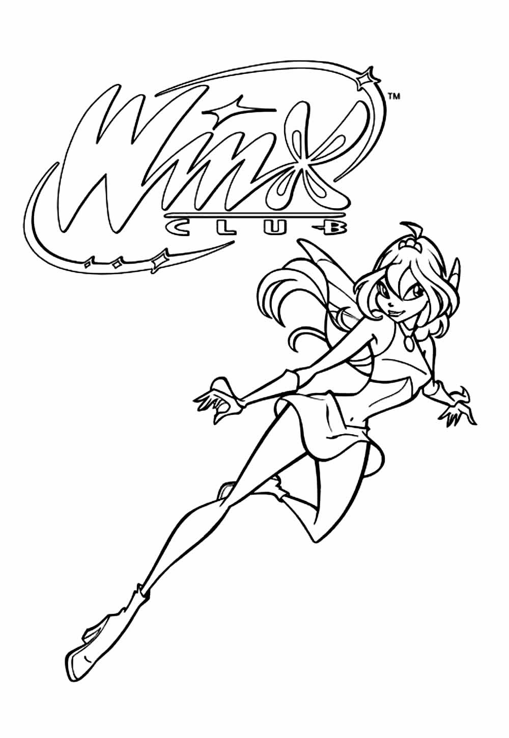 Desenhos de Winx Club para imprimir