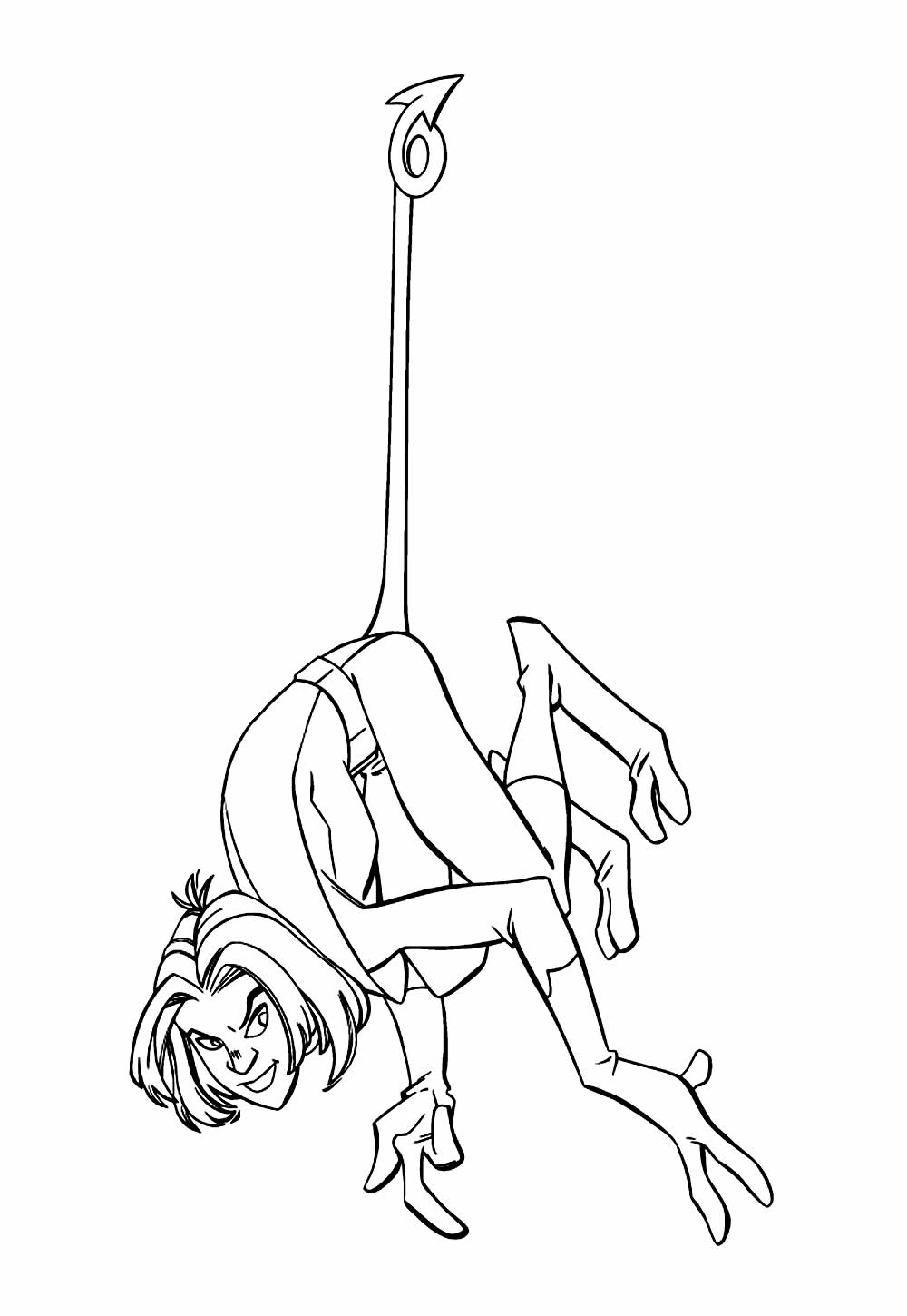 Desenho de X-Men para pintar e colorir