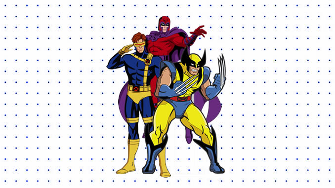 Desenhos de X-Men para colorir