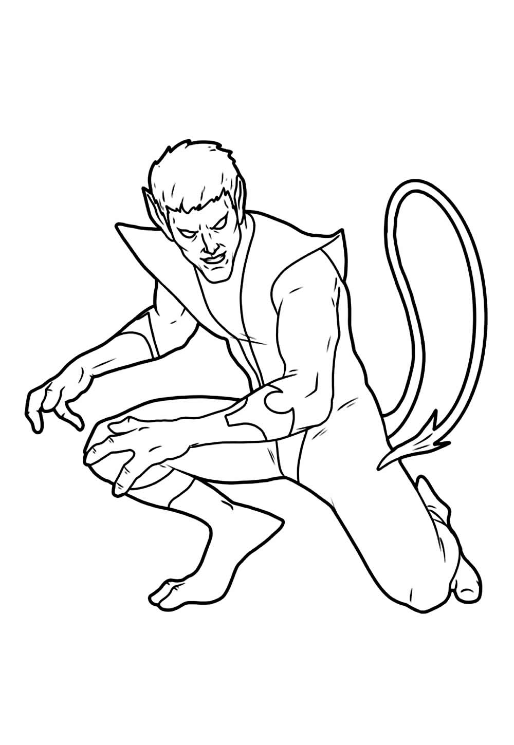 Desenhos X-Men Colorir