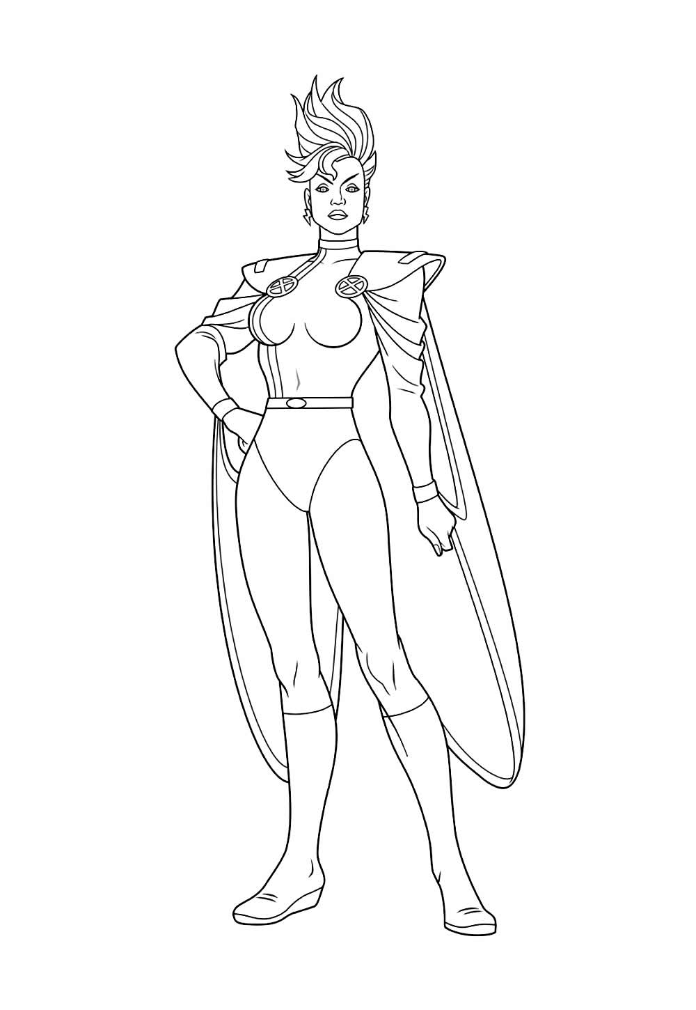 Desenhos X-Men Colorir