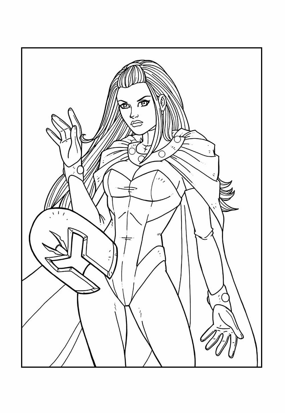 Desenhos X-Men Colorir