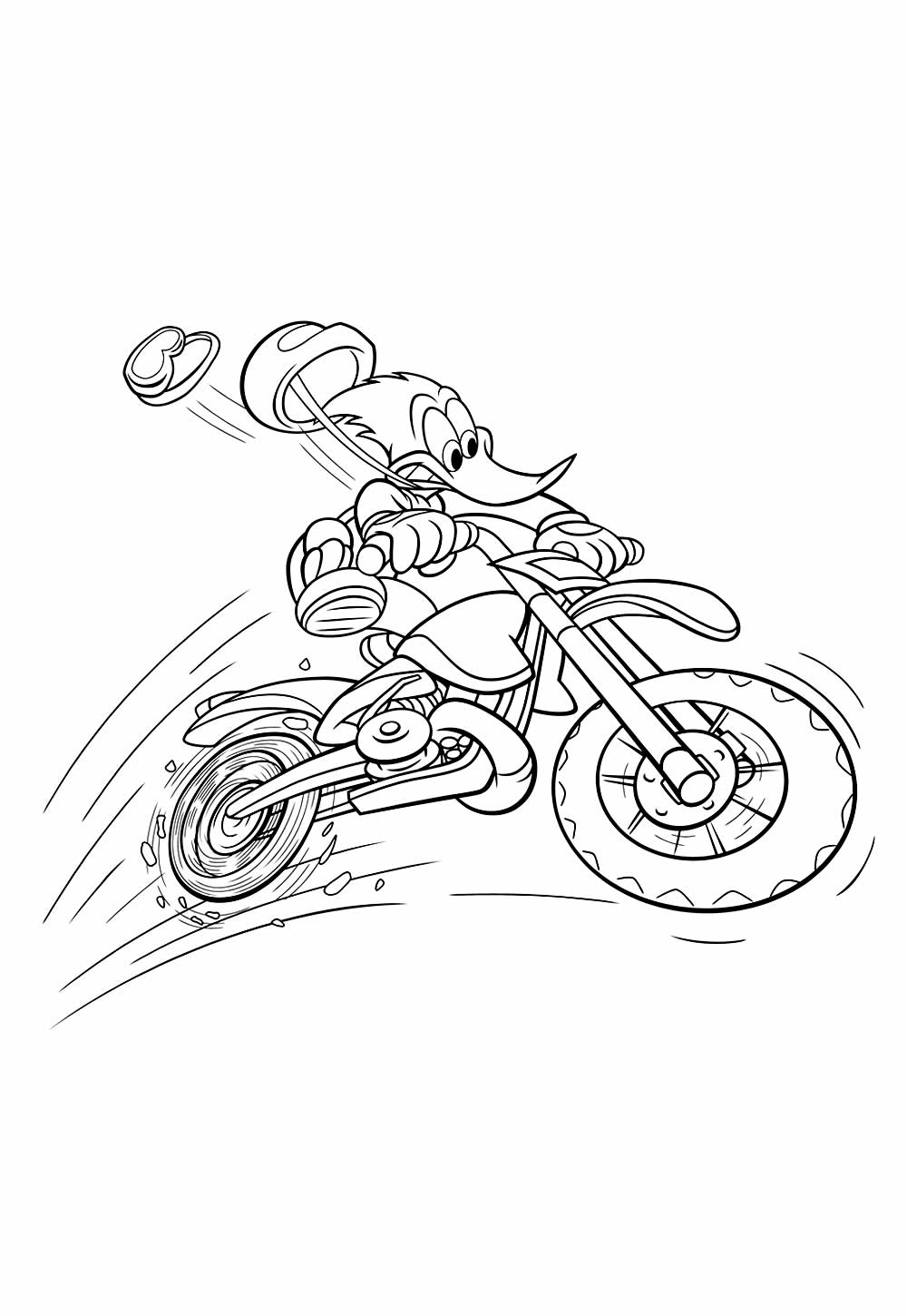 Desenhos Pica-Pau Colorir