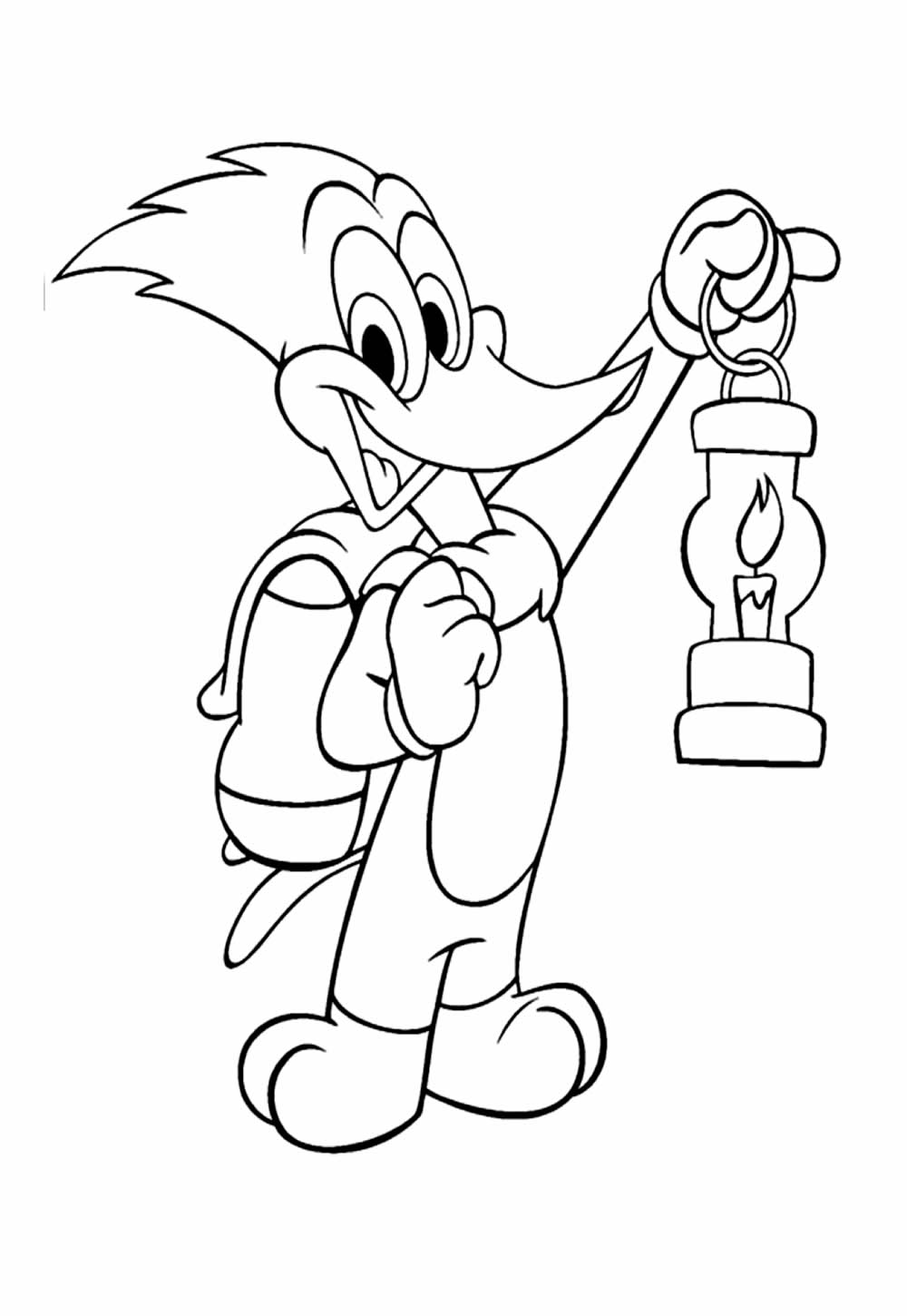 Pica-Pau para pintar