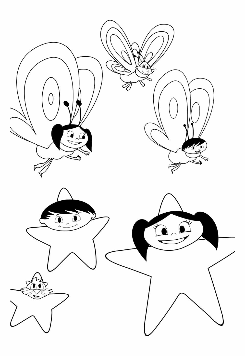 Desenhos do Show da Luna para imprimir