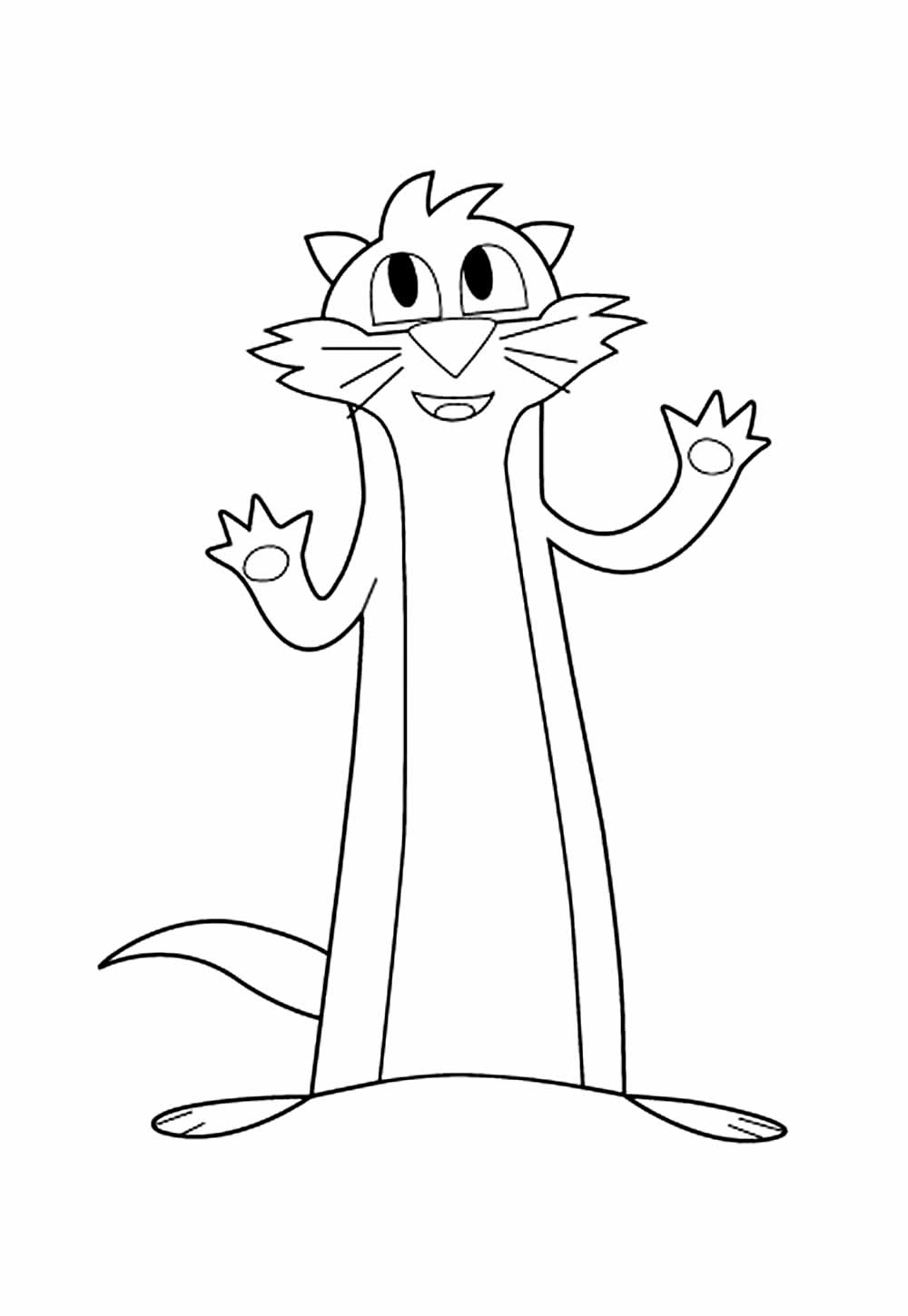 Desenho do Show da Luna para pintar