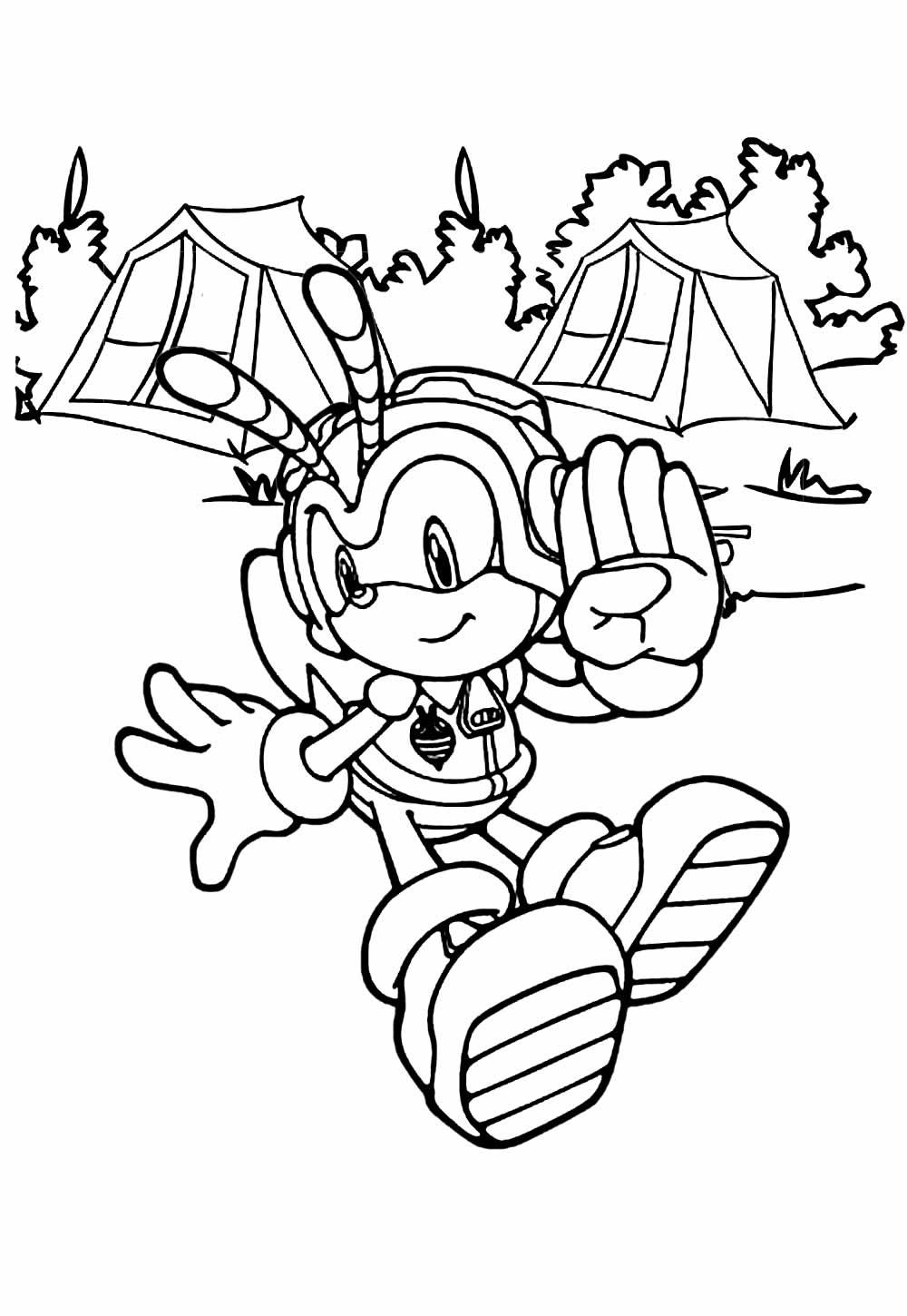 Desenhos Charmy Bee Colorir