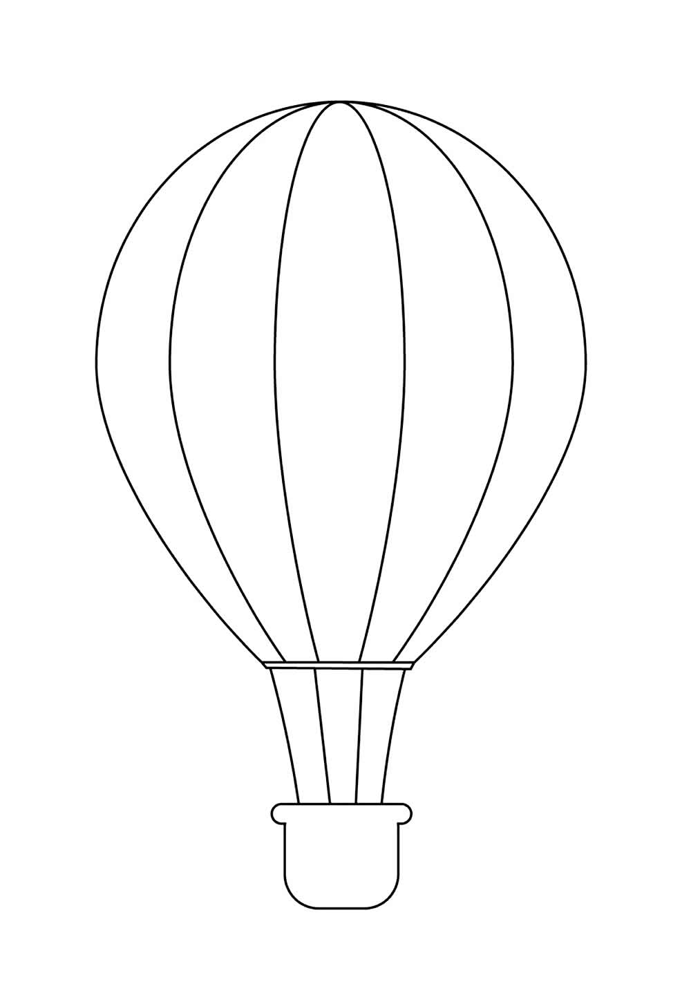 Desenhos Balão Pintar