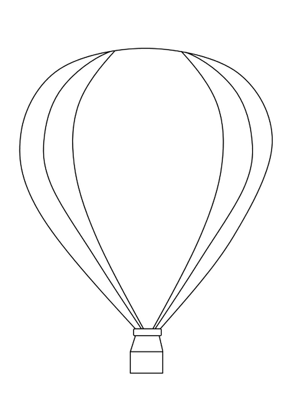 Desenhos de Balão para colorir