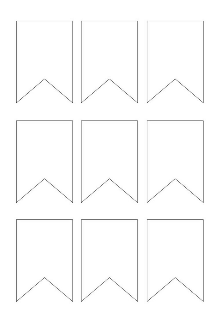 Desenhos de Bandeirinhas Juninas de São João para Colorir - Tudo Para ...