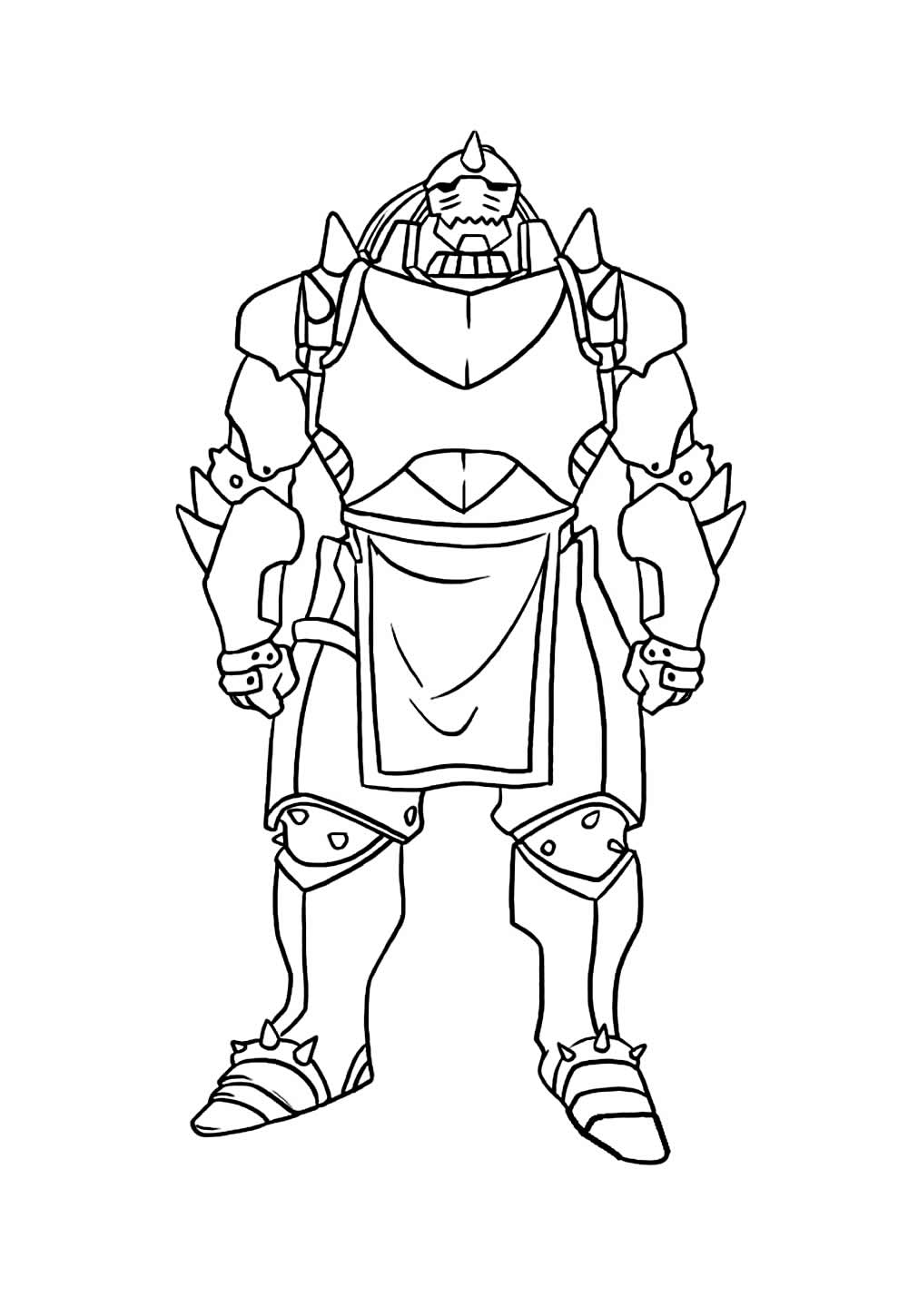 Desenhos Fullmetal Alchemist Colorir