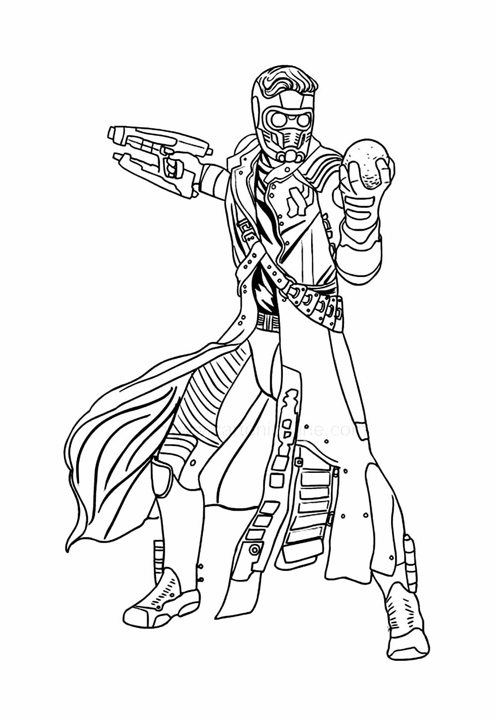 Guardiões da Galáxia para Colorir