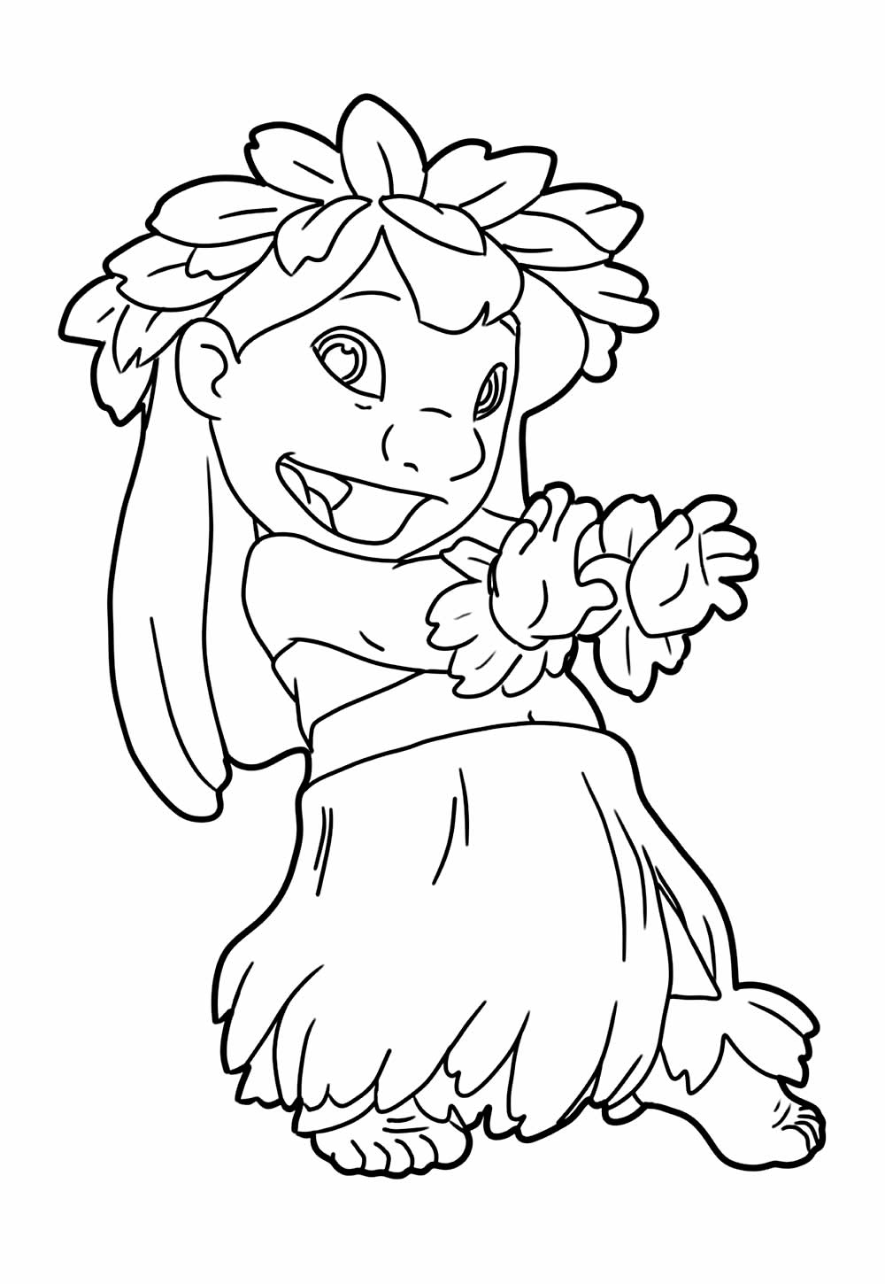 Lilo para imprimir e pintar