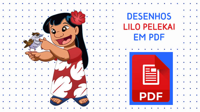 Desenhos da Lilo em PDF