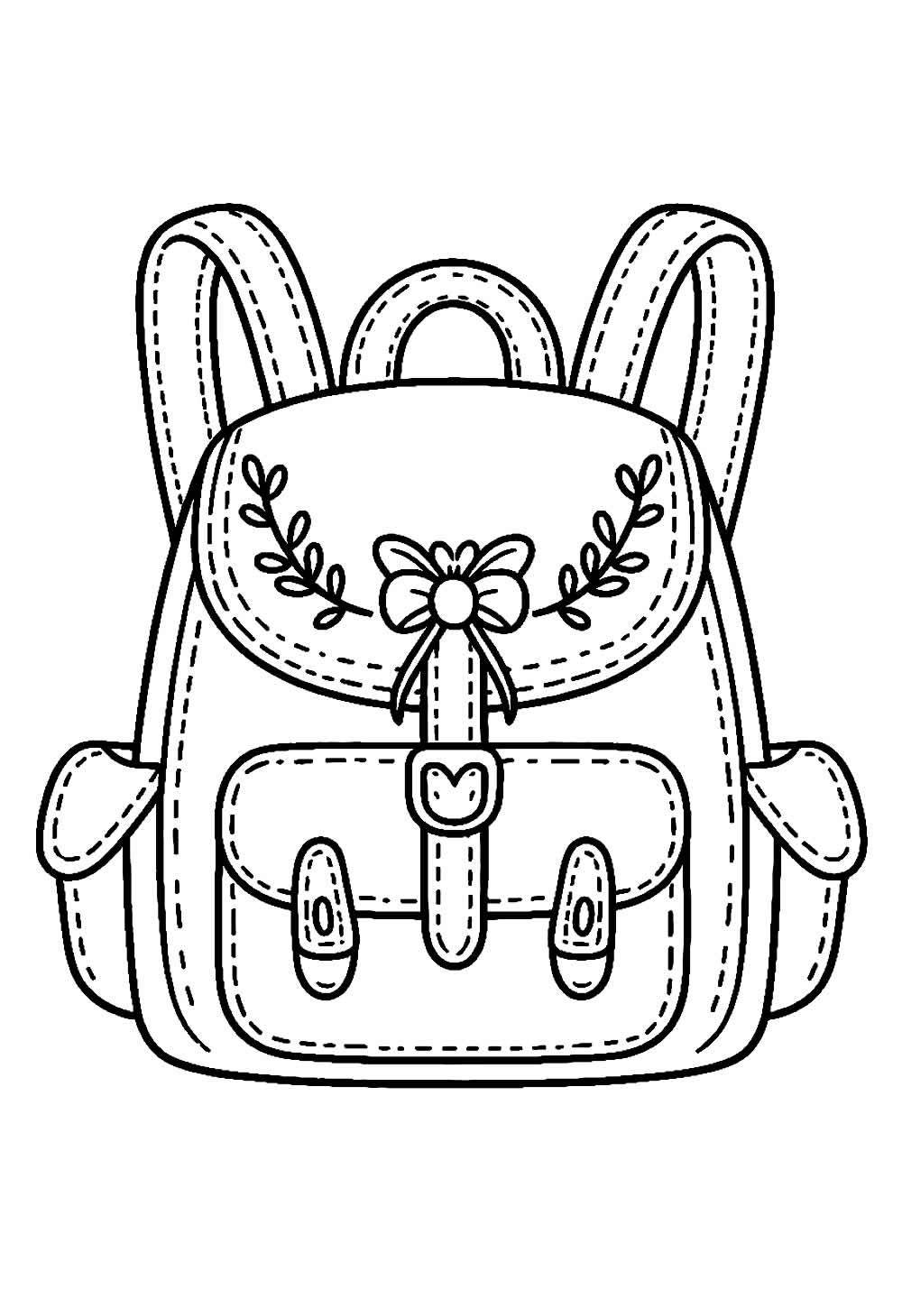 Desenhos de Mochila