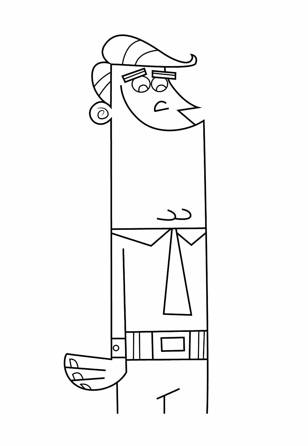 Os Padrinhos Mágicos para pintar