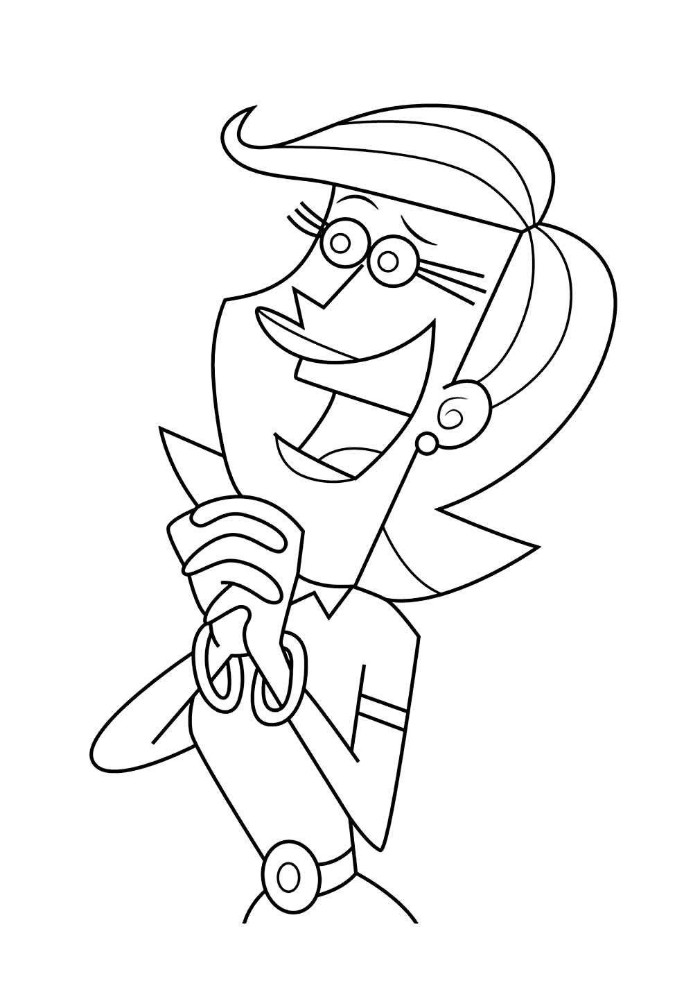 Os Padrinhos Mágicos - Desenhos - Colorir