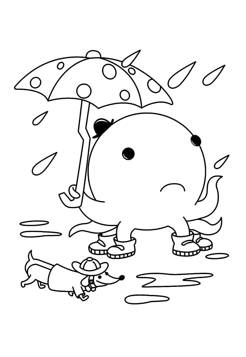 Modelo de Oswaldo para colorir