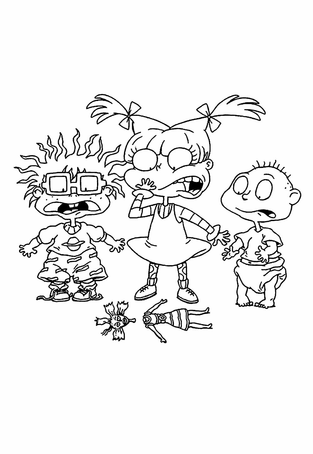 Desenho de Rugrats: Os Anjinhos