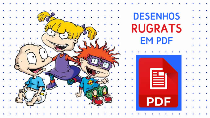 Desenho de Rugrats: Os Anjinhos em PDF