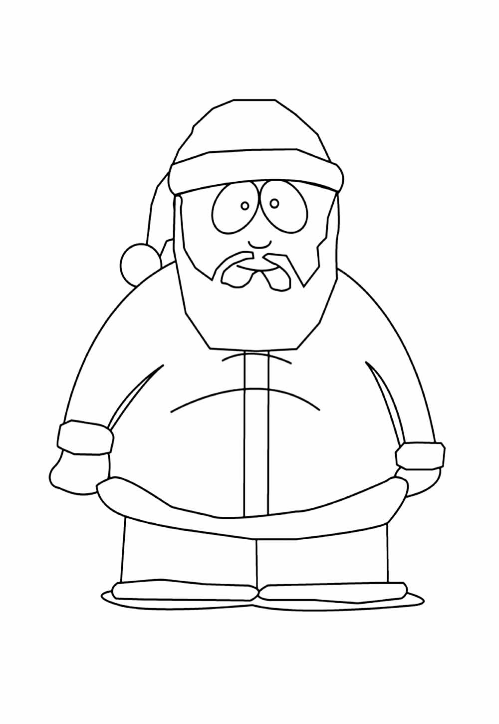Desenho de South Park para colorir