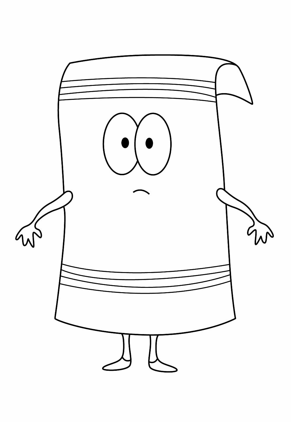 Desenhos de South Park para colorir