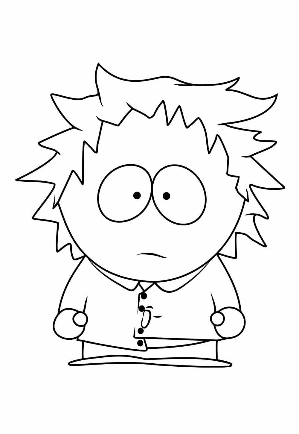 Desenhos de South Park para pintar