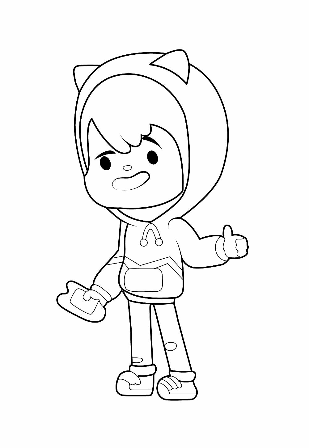 Desenhos de Toca Life para imprimir