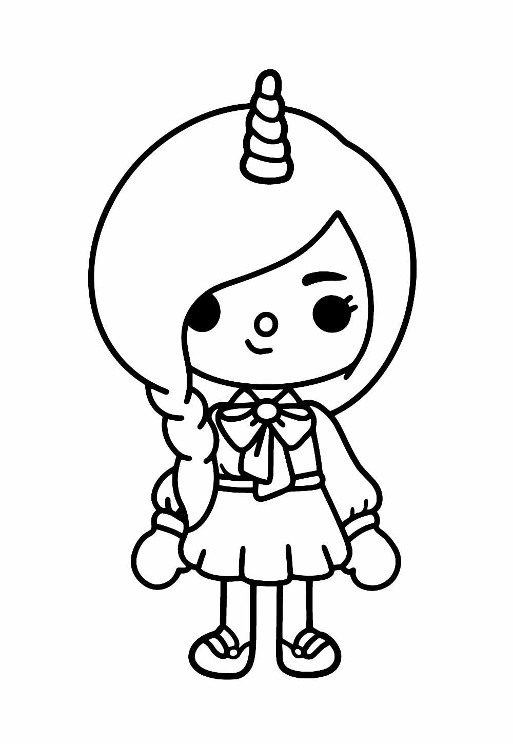 Toca Life para colorir