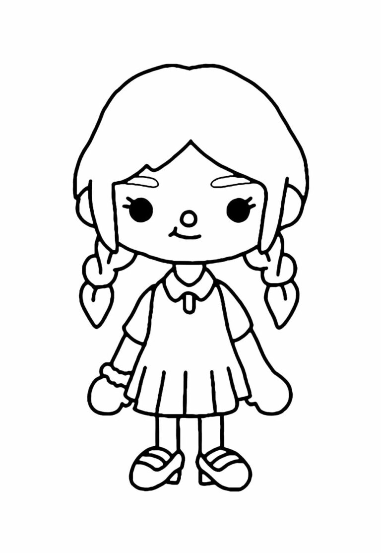 Desenhos de Toca Life para Colorir e Pintar - Tudo Para Colorir