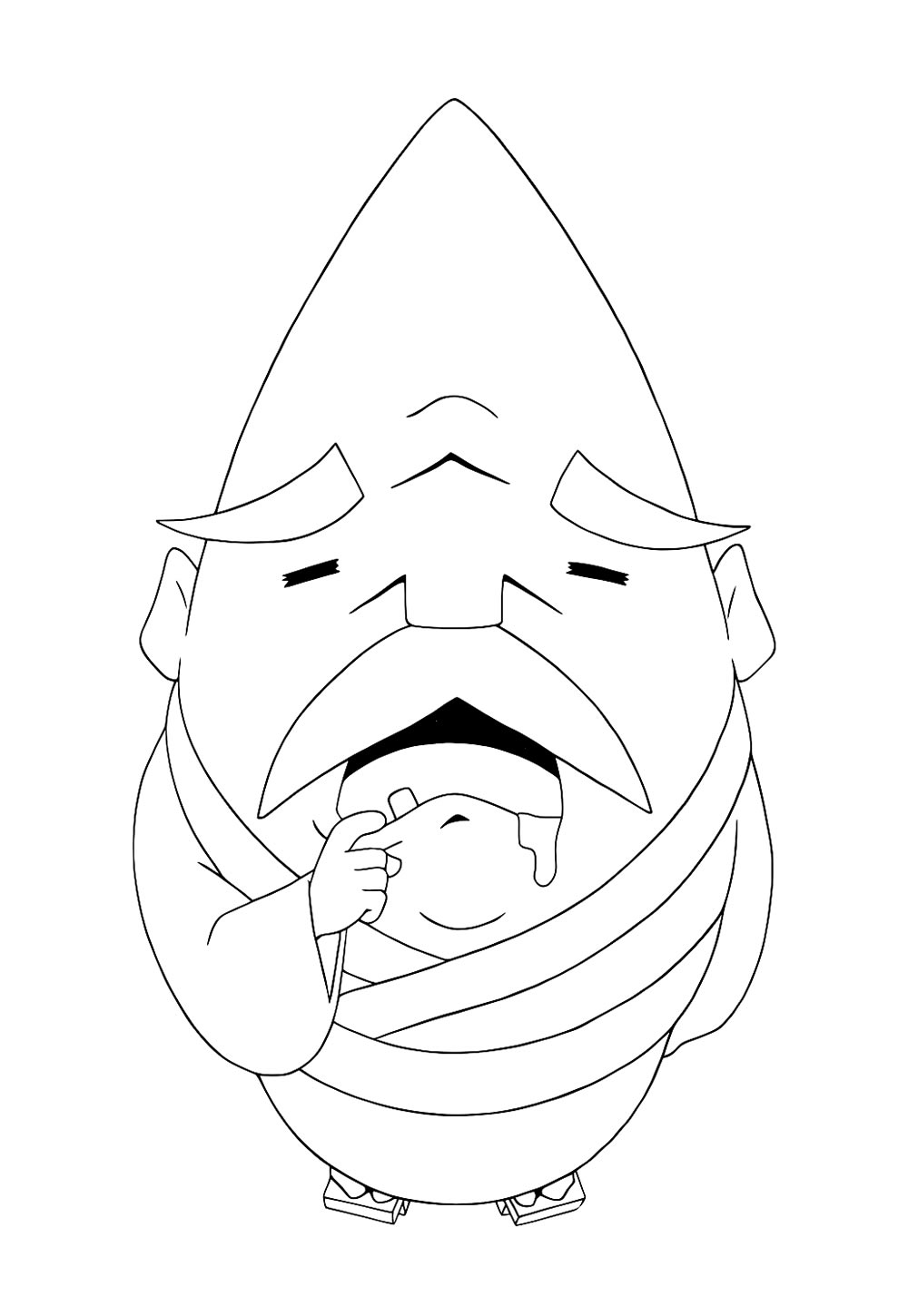 Desenho de Yo-Kai Watch para pintar