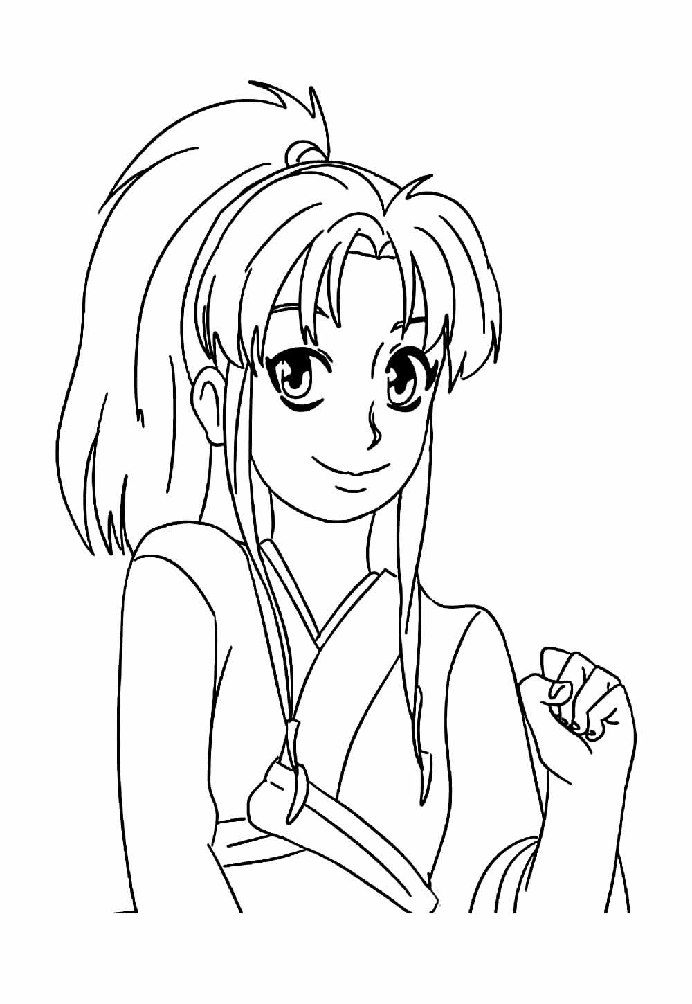 Yu Yu Hakusho para colorir e pintar