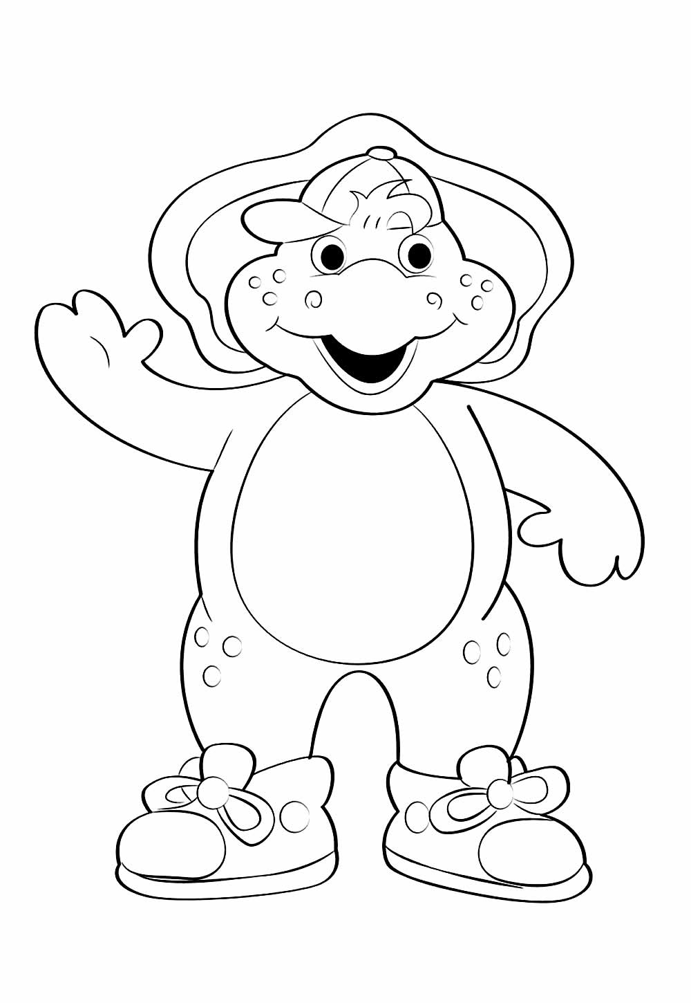 Desenho de Barney e Seus Amigos