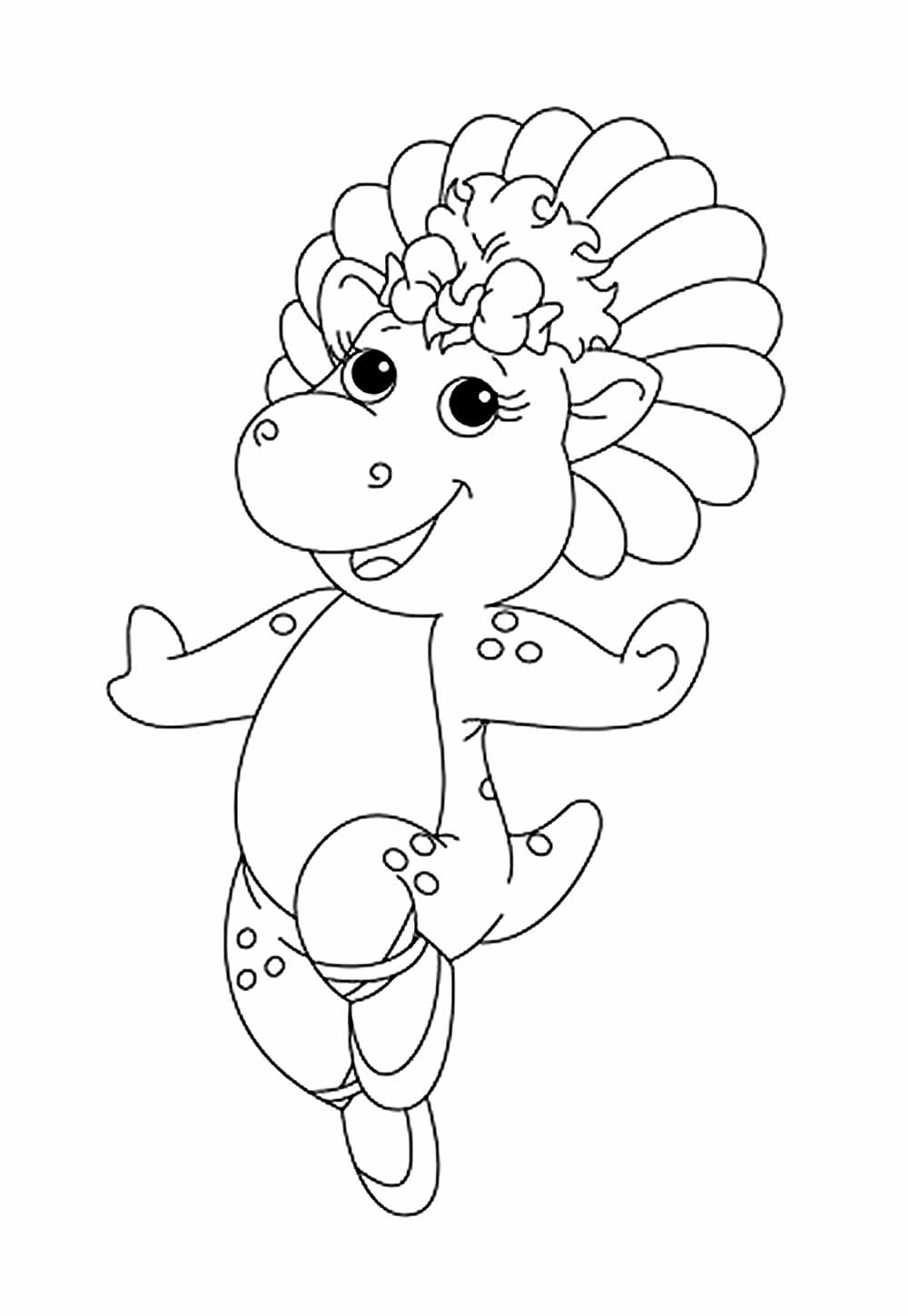 Desenhos Barney e Seus Amigos Colorir