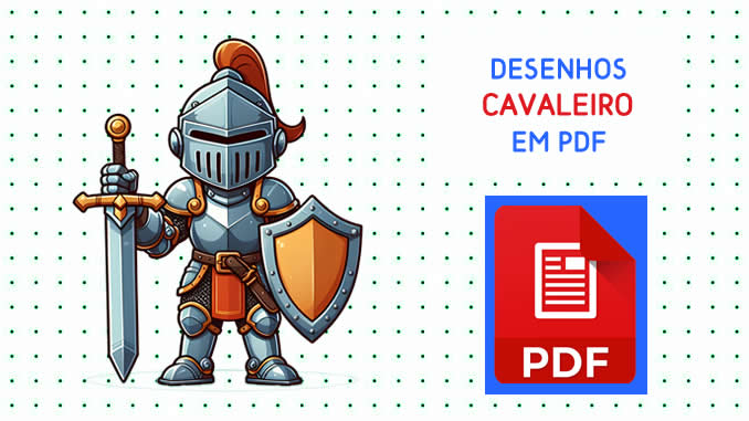 Desenhos de Cavaleiro em PDF