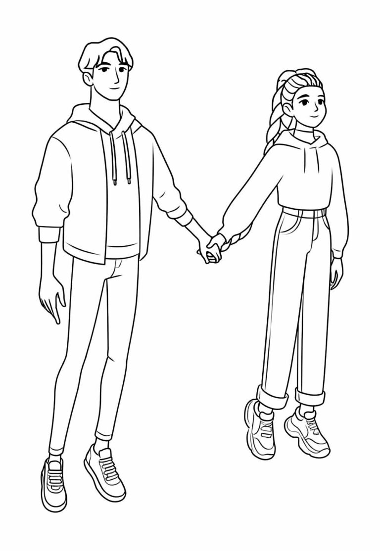 Desenhos das Guerreiras do K-Pop para Colorir e Pintar - Tudo Para Colorir