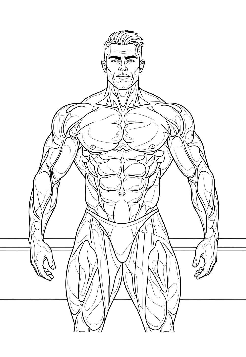 Homem Forte para pintar